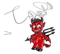 Pin smaltato per zaino e giacca di jeans, Klein, Metallo non prezioso