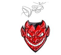 Pin smaltato per zaino e giacca di jeans, Klein, Metallo non prezioso