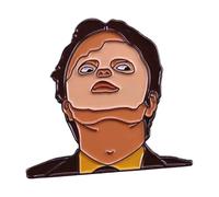 Pin smaltato The Office Dunder Mifflin per abbigliamento, cappello e zaino, Klein, Metallo non prezioso
