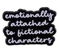 Pin smalto: Amore dei libri e amici immaginari