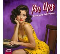 pin up girl calendar 2025: A Year of Glamour and Style, Classic and Modern Pin-Up Beauties for Every Month