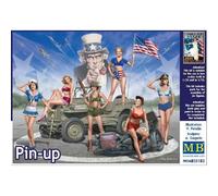 Pin -upmaquette Personaggio Pin-Up Master Box 35183 1:3 5 Modellino Char Promo