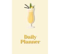 Piña Colada Aesthetic Daily Planner - Minimalist Organizer for Confident, Stylish Women | Productivity & Self-Care | Chic 3-Month Planner | 100 Pages