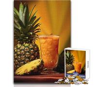 Pina Colada Pop Cocktail 1000 Puzzle Sviluppo Cognitivo Gioco Divertente Speciale Premuroso Celebrazione Regalo Dimensioni 38x26cm