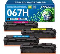 PINALL 067H 067 Toner compatibile per Canon i-SENSYS MF657cdw MF655cdw