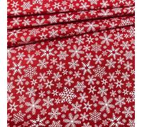 PINaPIN Tessuto al Metro Cotone 160 cm Larghezza - Stoffa Natalizia - Oeko-Tex - 125 gr/m2
