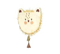 Piñata 48 x 48 x 10 cm testa di leone - decorazione per feste di compleanno per bambini - festa di compleanno - decorazione di compleanno per feste & accessori - crema marrone