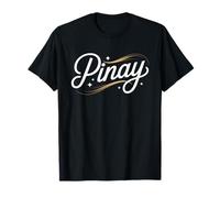 Pinay Pride Script Filipina Heritage Identity Giochi di Parole Donne Uomini Maglietta