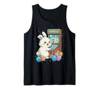 Pinball Arcade Game Easter Rabbit Eggs Carino Primavera Canotta