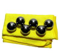 Pinball di ricambio standard da 3,8 cm, per la maggior parte dei flipper, confezione da 6