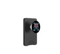 Pinball game Vintage Flipper gioco Retrowave arcade flipper PopSockets PopWallet per MagSafe