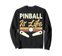 Pinball Is Life Flipper Amore Gioco Classico Felpa