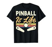 Pinball Is Life Flipper Amore Gioco Classico Maglietta