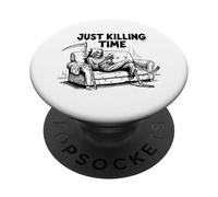 Pinball is like golf but for people who hate fresh air PopSockets PopGrip Adesivo