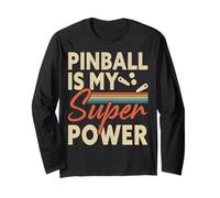 Pinball Is My Super Power Maglia a Manica