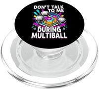 Pinball Machine Player Don't Talk During Multiball PopSockets PopGrip per MagSafe