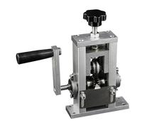 Pince à dénuder à manovelle - Coupe-éplucheur de câbles en cuivre robuste et précis | Outil de dénudage manuel pour fils électriques, extraction rapide du cuivre, idéal pour le recyclage, l'industrie,