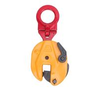 Pince à Tôle Verticale 2T 4400LBS, Ouverture 0-25mm, Acier Alliage, Anneau Flexible - Haute Capacité, Sécurité Optimale, Levage et Transport Acier