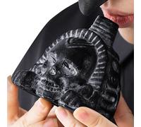Pince Del Teschio - Teschi Urlanti, Propri, Giocattoli Per Novità | Teste Di Scheletro Realistiche, 9 Cm/3,54 Pollici, Decorazione 'effetto Sonoro Per Halloween, Natale, Compleanno, Festa Inquieta