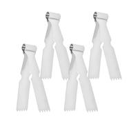 Pinces pâtisserie 4PCS - Acier inoxydable | Outils Moule décoration et fermeture biscuits | Accessorio pratique pour croûtes de | Ustensiles cuisine pâtisserie maison facile et précis