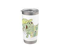Pinch Proof St Patrick's Day Lucky Clover Humor Bicchiere termico in acciaio inox doppia parete