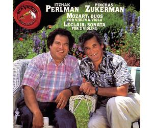 Pinchas Zukerma Mozart: Duos for Violin & Viola Leclair: Sonata for 2 Vio (CD)