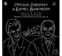 PINCHAS ZUKERMAN. DANIEL BARENBOIM: BEETHOVEN - SCHUBERT