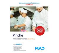 Pinche del Servicio Madrileño de Salud. Temario específico volumen 2