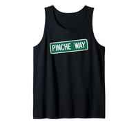 PInche Way - Cartello Stradale Messicano Latino Divertente Canotta