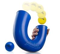 pindaloo Original Skill Game Toy with 2 Balls- Gifts for Kids And Adults Indoor & Outdoor Games, Ball Toys for Boys, Girls, & Teens - Gift Ideas, Fun Stuff, Develops Motor & Juggling Skills -Blue
