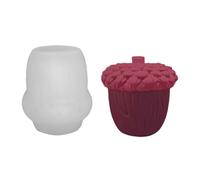 Pine Cono Silicone Mold, Silicone 2,95 x 3,03 Inch - Christmas Pine Cone Candle Mold with 3D Pıne Coñe Candle Molds, Silïcone Home Making Móld Soap Clay Móld | 3D Pıne Coñe Candaviglie Molds