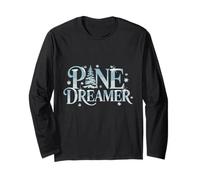 Pine Dreamer - Fiocchi di Neve di Pino Invernale Maglia a Manica