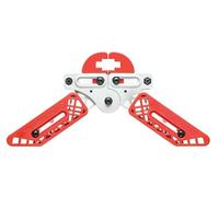Pine Ridge Archery Kwik - Supporto per arco, colore: Bianco/Rosso
