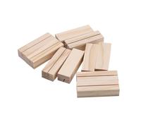 Pine Table Number and Place Card Display Stands | Multiple Sizes 20 Pcs Pine Wood: Table Name Number Photo(Rectangle)