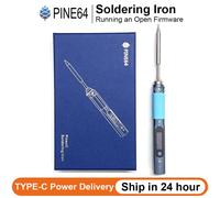 Pine64 V1 Pinecil-BB2 saldatore portatile Mini TYPE-C strumento di saldatura programmabile stazione di saldatura digitale a temperatura regolabile Blue Soldering Iron