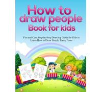 Pineapple Activity Books How To Draw People Book For Kids (Tascabile)
