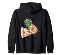 Pineapple Belongs on Pizza Felpa con Cappuccio
