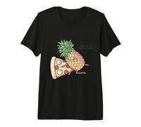 Pineapple Belongs on Pizza Maglietta Premium
