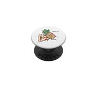 Pineapple belongs on pizza PopSockets PopGrip Adesivo