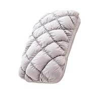 Pineapple Bun Pillow - Cervical Spine Support Sleep Cushion, Ultra Soft Ergonomic Bed Pillow | Vacuum Compressed Memory Foam PillowS For Home Neck & Comfortable Rest