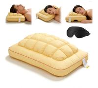 Pineapple Pillow, 2026 Pineapple Cloud-Like Pillow, Fluffy Support Bed Pillow for Sleeping, Ultra-Soft Premium Fiber Filling, Balanced Softness and Support for Back, Side & Stomach Sleeper (A1,1PC)