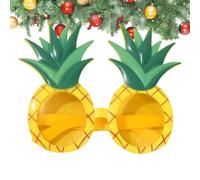 Pineapple Sunglasses, Tropical Eyewear, 6.3 inches Vibrant Novelty Design, Lightweight Comfortable Fit, Fun Party Glasses for Summer, Pool Party, Photo Booth, Birthday, Travel, Road Trip, Stage