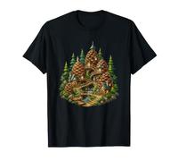 Pinecone Village Fairy Forest Case nel Bosco Maglietta