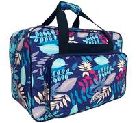 Pineeseatile Custodia per il trasporto di macchine da cucire, borsa per macchine per cucire Custodia a foglia di capacità con manico in nylon con cerniera che trasporta per il collegio, viaggio