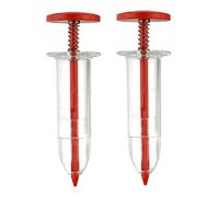 Pineeseatile Dispenser per Semi Piccoli, Dispenser per Semi da Giardino Mini Seedmaster Strumento per seminatrice per Semina orticola 2 Pezzi, Strumento per fioriera