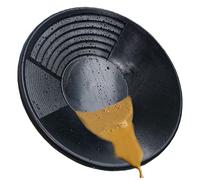 Pineeseatile Gold Pan Kit per panning per miniere d'oro da 15 Pollici, 3 Fucili, Attrezzatura per panning Manuale per l'estrazione della Sabbia