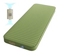 PineHike Materassino da campeggio, 10,2 cm, in memory foam, ultra spesso, con pompa elettrica integrata, isolamento 9,5 R, materasso ad aria autogonfiante, per auto, viaggi, tenda, escursionismo