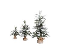 Pinetto innevato 50cm con pigne real touch Albero di natale REALISTICO NATALIZIO