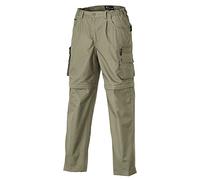 Pinewood, Pantaloni Convertibili da Outdoor Sahara, Verde (Vert - Light Khaki), 34"