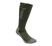 Pinewood Unisex Calze Coolmax Lang 2-Pack, Verde (Grün/Grau), 46-48